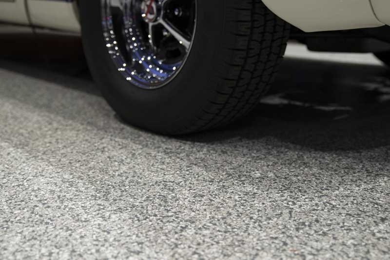 Garage Flooring with flake finish, Winnipeg