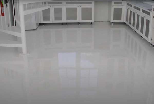 Industrial grade epoxy solutions for food processing plant, Winnipeg, MB.